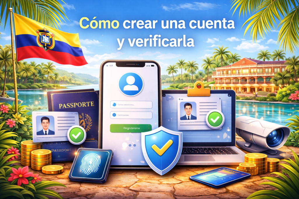 Cómo crear una cuenta y verificarla